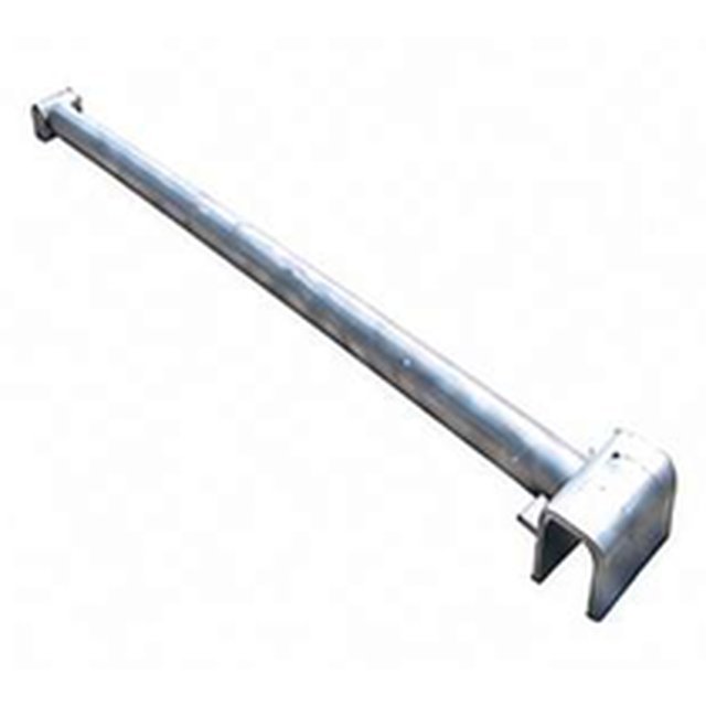 Cuplock Transom — real component photo, SSI manufacturing
