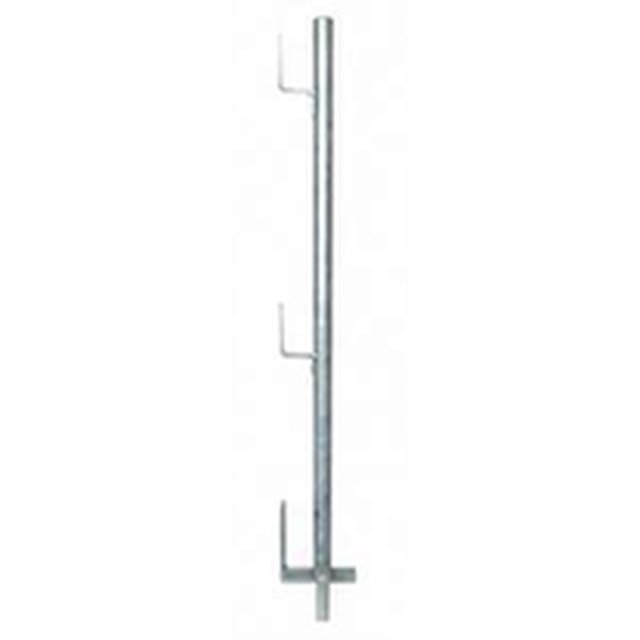 Guard Rail with Pipe, 3-Post — real component photo, SSI manufacturing